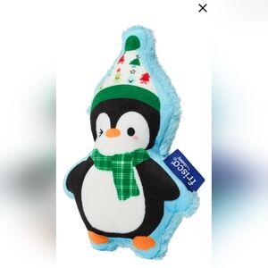 Frisco Blue Penguin Dog Toy